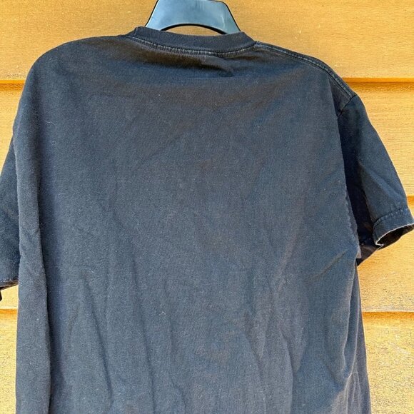 Maxima Racing Oils Twin V 1979 USA Racing Oils Black T-Shirt Size L - Picture 9 of 10